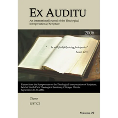 Ex Auditu - Volume 22