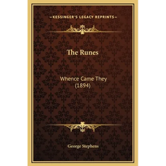 The Runes: Whence Came They (1894)